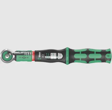 MOMENTNØKKEL SAFE-TORQUE A1 1/4" DR. 2-12Nm, Justerbar og fast, Wera