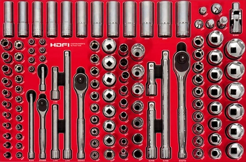 PIPESETT 1/4 - 3/8 - 1/2" DR 117DEL. 24D DE størrelse 575 x 380mm - FTC 