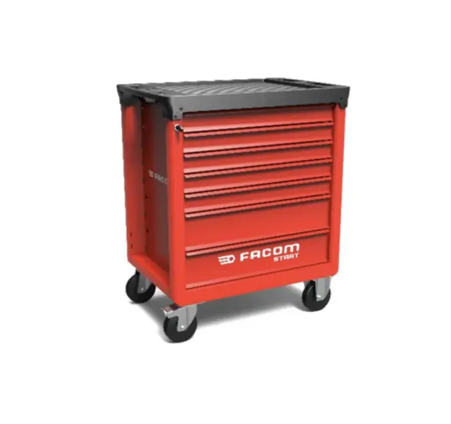 VERKTØYVOGN INKL.VERKTØY FACOM 7 SKUFFER START kit2, 3 skuffer med verktøy, Facom 