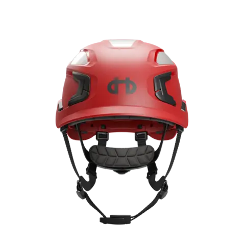 VERNEHJELM SECTOR UVENTILERT RØD Hellberg Safety 