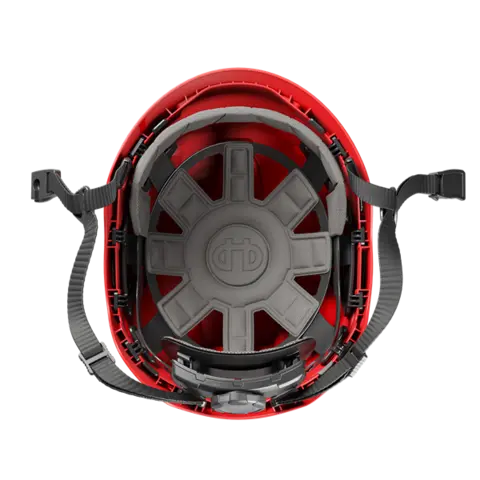 VERNEHJELM SECTOR UVENTILERT RØD Hellberg Safety 