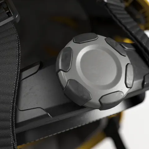 VERNEHJELM SECTOR VENTILERT GUL Hellberg Safety 