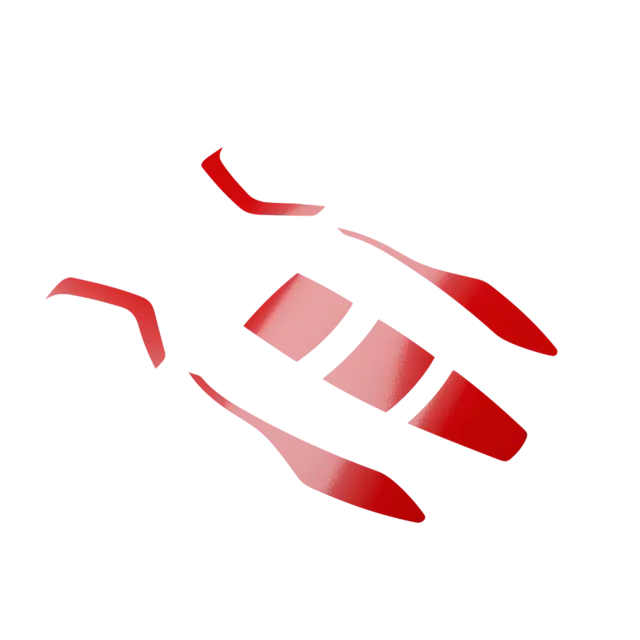 REFLEKSDEKALER SECTOR RØD Hellberg Safety 