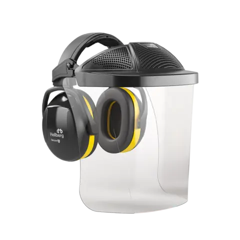 SECURE 2 HODEBØYLE MED PC-VISIR Hellberg Safety