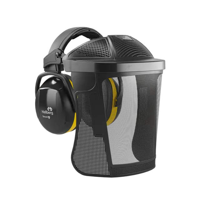 SECURE 2 HODEBØYLE MED NYLONNETT Hellberg Safety 