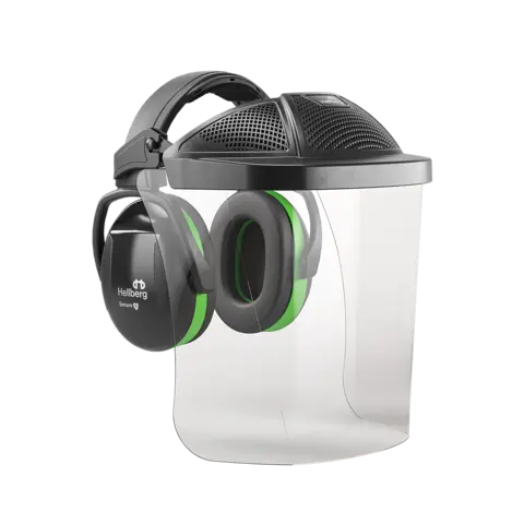 SECURE 1 HODEBØYLE MED PC-VISIR Hellberg Safety