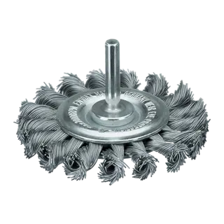 KNUTET HJULBØRSTE S6 75X12MM INOX 3PK 4932501729 - Milwaukee