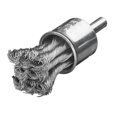 KNUTET ENDBØRSTE S6 22X28MM STÅL 3PK 4932501732 - Milwaukee