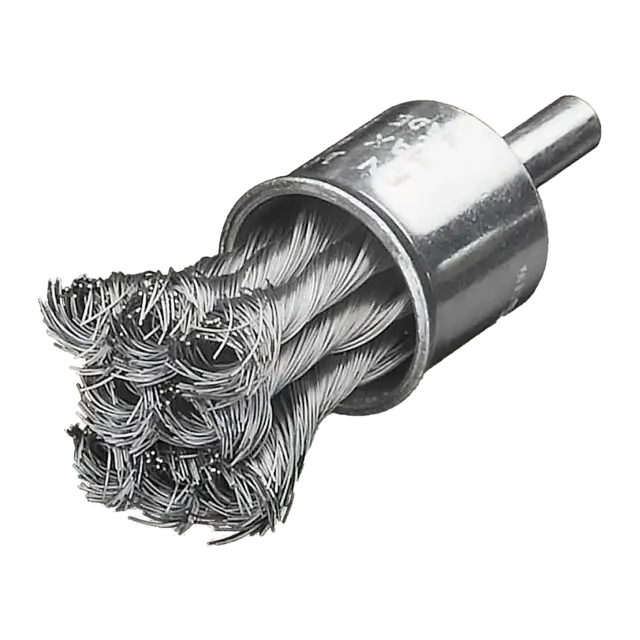 KNUTET ENDBØRSTE S6 22X28MM STÅL 3PK 4932501732 - Milwaukee 