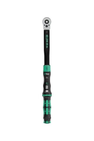 MOMENTNØKKEL 1/2" 40-200NM Click-Torque Lock C 3 H/V Wera