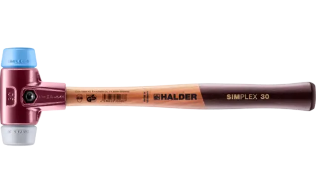 KOMBIHAMMER Ø 30MM TPE SOFT/MID SIMPLEX EH 3013 Series - Halder 