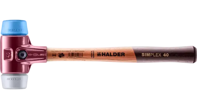 KOMBIHAMMER Ø 40MM TPE SOFT/MID SIMPLEX EH 3013 Series - Halder 