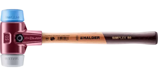 KOMBIHAMMER Ø 50MM TPE SOFT/MID SIMPLEX EH 3013 Series - Halder 