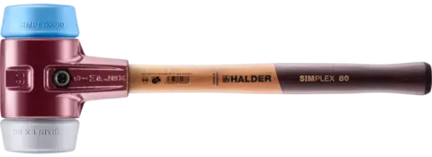 KOMBIHAMMER TPE-SOFT / TPE-MID 30-80MM SIMPLEX 3013 series - Halder