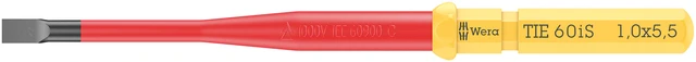 KLINGE RETT SKRUTTREKKER 1,0X5,5X157MM VDE 60 iS Take it easy - Wera 