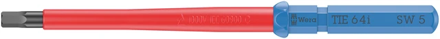 KLINGE UNBRAKO SKRUTREKKER 5,0 x 157MM VDE 64 i Take it easy - Wera 