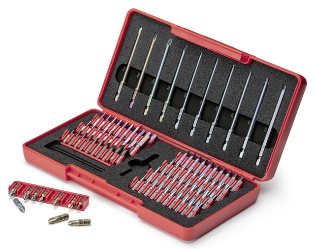 BITSSETT KORT/LANG 90 STK TOOLBOX PrecisionBits - PB Swiss Tools 