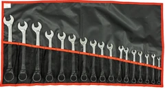 KOMBINASJONSNØKKEL SETT M/SKRALLE 6-24MM 467B - 17 deler - Facom