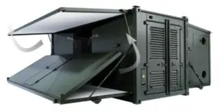 3 IN 1 EXPANDABLE SHELTER ISO CSC 20 foot container, 33m2, Flexible use 