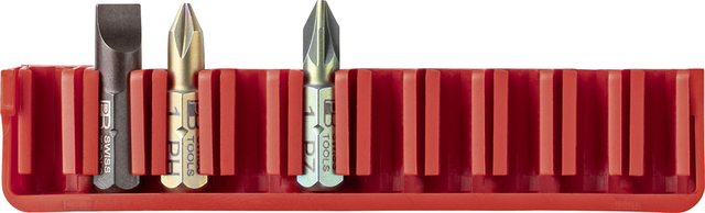 SKINNE FOR 10STK BITS C6 971  BITBLOKK Slagfast plast - PB Swiss Tools 