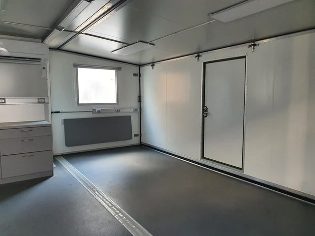 3-IN-1 EXPANDABLE SHELTER ISO CSC 20 foot container, 33m2, Flexible use 