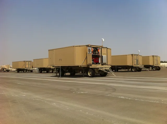 3-IN-1 EXPANDABLE SHELTER ISO CSC 20 foot container, 33m2, Flexible use 