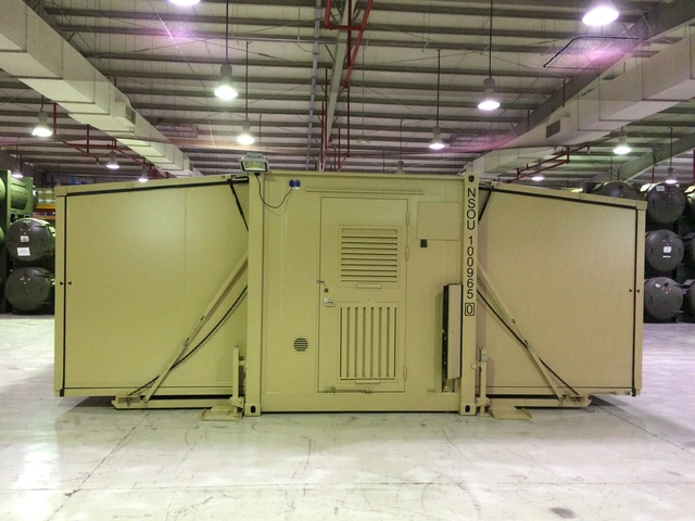 3-IN-1 EXPANDABLE SHELTER ISO CSC 20 foot container, 33m2, Flexible use 