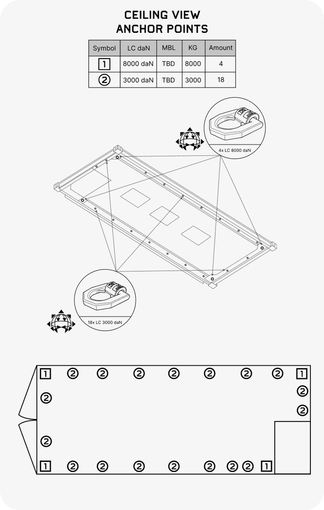 F-35 BULK CONTAINER ISO CSC 20 foot container 