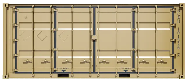 F-35 BULK CONTAINER ISO CSC 20 foot container 