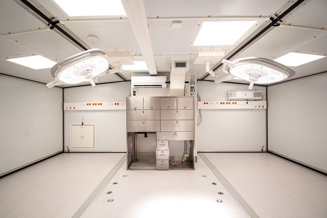 MOBILE HOSPITAL ISO CSC 20 foot container 