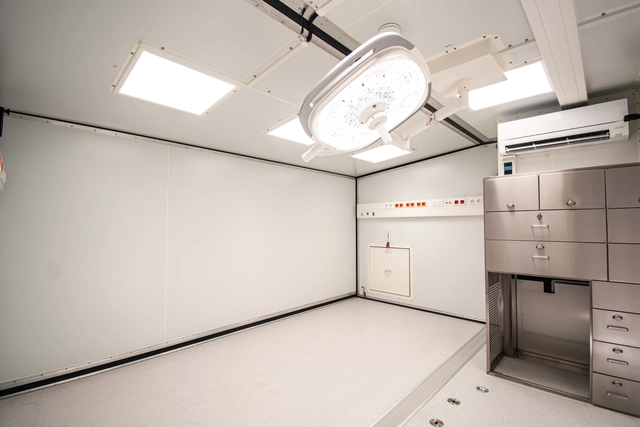 MOBILE HOSPITAL ISO CSC 20 foot container 