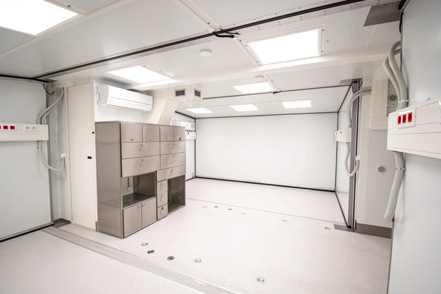 MOBILE HOSPITAL ISO CSC 20 foot container 