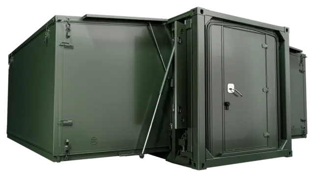 MOBILE HOSPITAL ISO CSC 20 foot container 