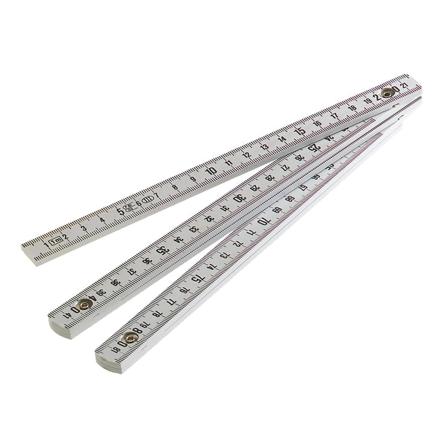 METERSTOKK 2M HVIT MILLIMETER DELA.401.00 -  Facom 