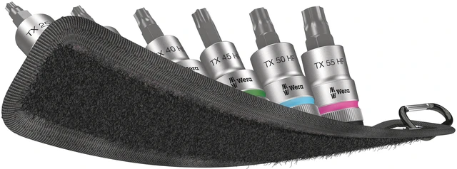 PIPESETT 1/2" TORX HF ZYKLOP 6STK Belt C3 Torx HF Zyklop - Wera 