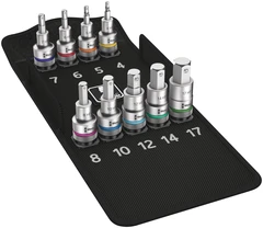 PIPESETT 1/2" INNV. 6-KT 4-17MM Unbrako HF 8740C Wera