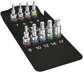 PIPESETT 1/2" INNV. 6-KT 4-17MM Unbrako HF 8740C Wera