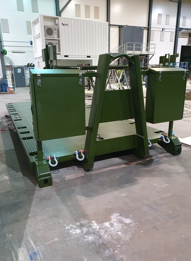 FLATRACK CSC 6052 x 2530 mm, ISO / STANAG 