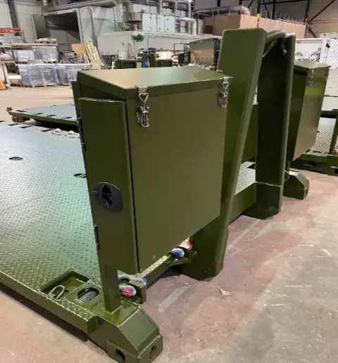 FLATRACK CSC 6052 x 2530 mm, ISO / STANAG 