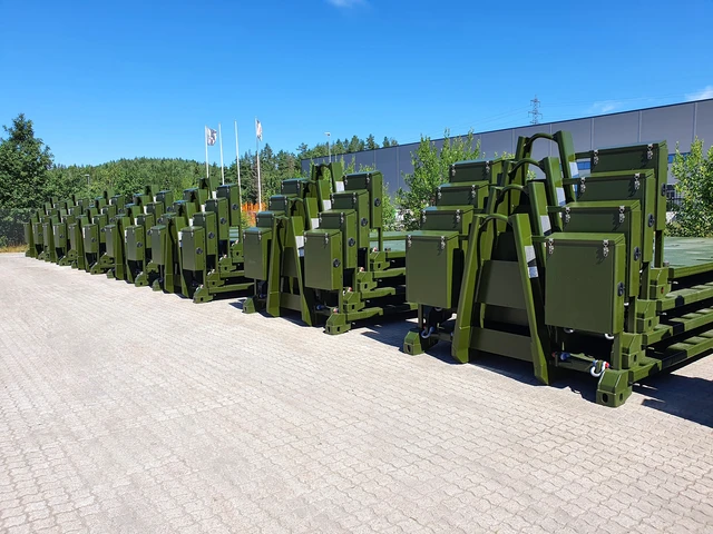 FLATRACK CSC 6052 x 2530 mm, ISO / STANAG 