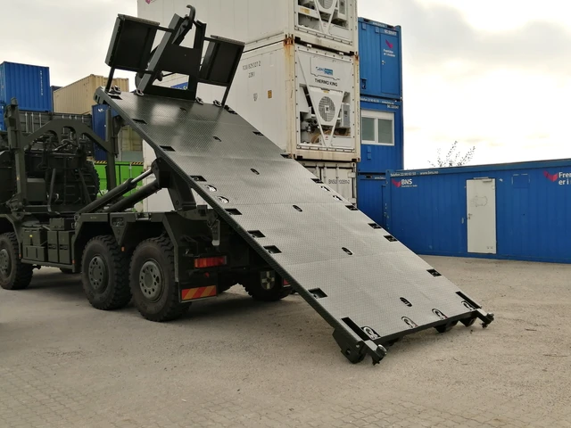 FLATRACK CSC 6052 x 2530 mm, ISO / STANAG 