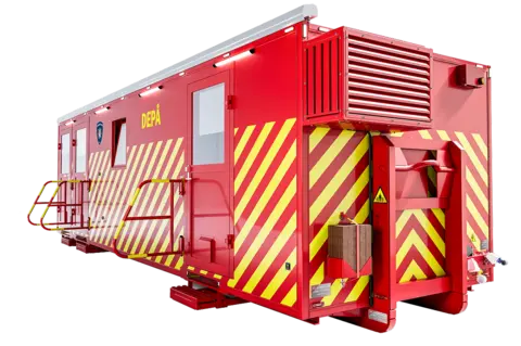 RESCUE DEPOT SHELTER ISO CSC L8000 x W2600 x H2665mm
