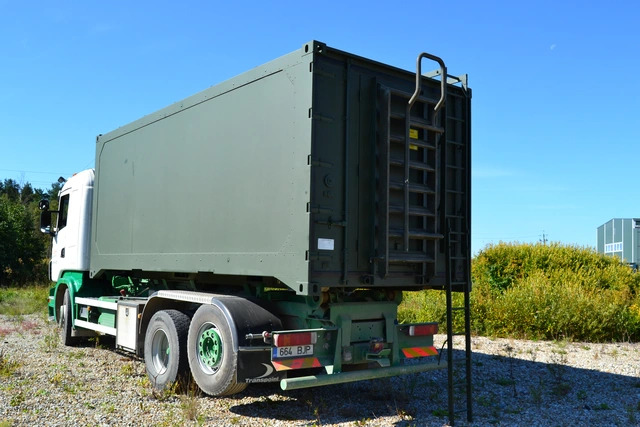 HOOKLIFT SPECIAL SHELTER CSC ISO 20F 6120 x 2500 x 2480mm 