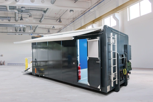 HOOKLIFT SPECIAL SHELTER CSC ISO 20F 6120 x 2500 x 2480mm 