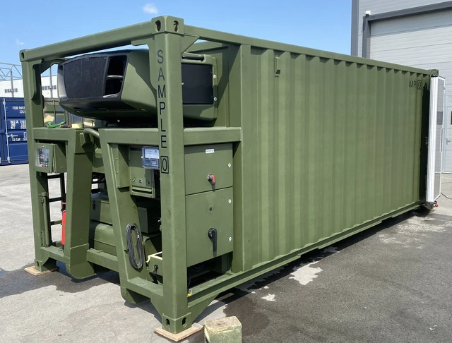 HOOKLIFT SPECIAL SHELTER CSC ISO 20F 6120 x 2500 x 2480mm 