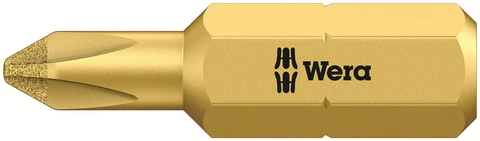 BITS 1/4" PH 2 X 25 MM DIAMANT 851/1 RDC Neddreid- / redusert skaftdiameter Wera