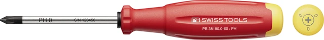 SKRUTREKKER PH0 X 60MM PB 38190 SwissGrip Evo - PB Swiss Tools 