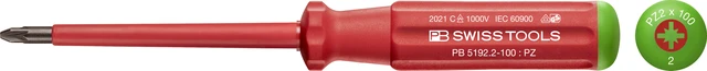 SKRUTREKKER PZ2X100 5192 1000V Santoprene 2-Komp Håndtak PB Swiss 