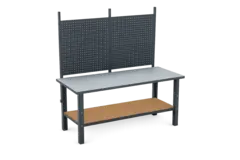 ARBEIDSBORD BENK TB-GR 2000X800X42 STÅL Stor hylle, verktøyvegg - Gigant