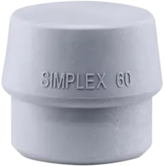 INNSATS Ø 60MM TPE-MID GRÅ SIMPLEX Halder